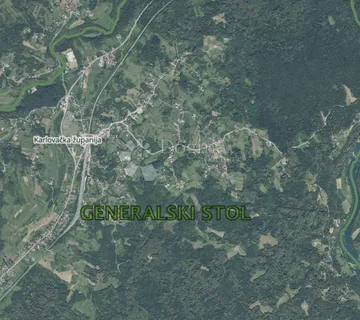 Građevinsko zemljište u centru Generalskog Stola - mirna lokacija uz sve sadržaje - cover