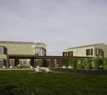 Građevinsko zemljište u Vižinadi sa gotovim projektom - Vižinada