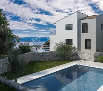 Vrbnik, apartman sa bazenom 50 m od mora - cover