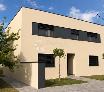 Čepin – novogradnja s dvije spavaće sobe i loggiom