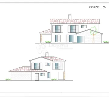 Prilika: građevinsko zemljište s građevnom dozvolom i projektom - Nedešćina, Sveta Nedelja