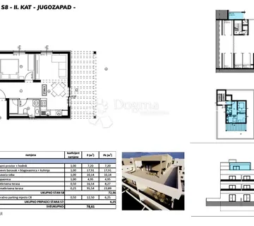 Novogradnja Kaštel Lukšić Penthouse-Nadgrađe C - Kaštel Lukšić, Kaštela
