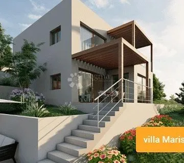 ESKLUZIVNA PRILIKA - Građevinsko zemljište s projektom za vilu – Otok Hvar - Vrbanj, Stari Grad