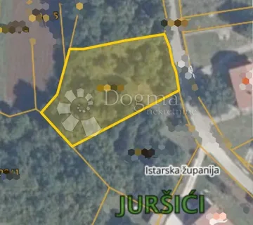 Građevinsko zemljište u okolici Juršića - Juršići, Svetvinčenat