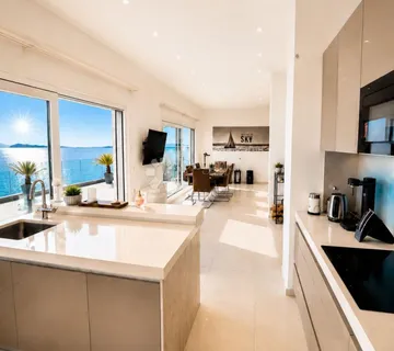 Bibinje - Penthouse 154 m2 - 10m od mora i uređene plaže