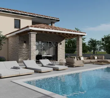 Poreč okolica, atraktivna vila s 3 spavaće sobe i bazenom - cover