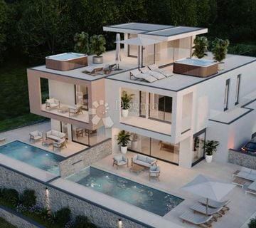 LUKSUZNA KUĆA S2 S VRTOM I BAZENOM VODICE  - cover