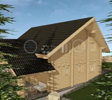 Ravna Gora - zemljište s projektom gorske kuće - cover