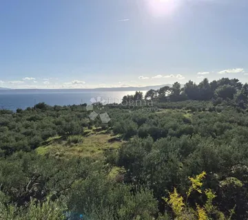 Jedinstveno građevinsko zemljište u Podgori — 6356 m² blizu mora i netaknute obale - Podgora
