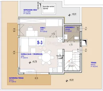 Moderan Penthouse S-3 – Savršeno Za Život I Investiciju - Kaštel Gomilica, Kaštela