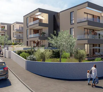 Novogradnja mediteranskog stila sa impresivnim pogledom - Novalja