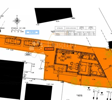 Perspektivno Građevinsko Zemljište S Idejnim Rješenjem – Samo 120 M Od Mora - Brodarica, Šibenik