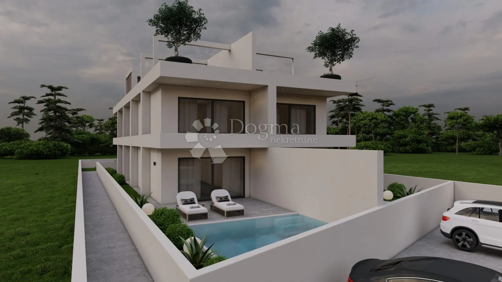 Apartaman sa bazenom novogradnja - cover