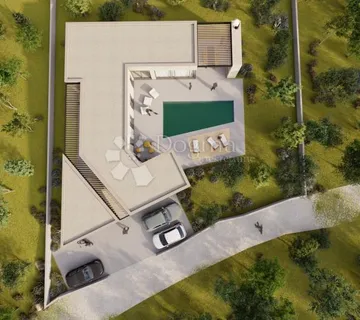 PRODAJE SE – LUKSUZNA VILA S BAZENOM I SAUNOM – RAKOVO SELO, ŠIBENIK - cover