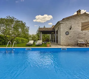Prekrasna Kamena Villa S Bazenom Sa Panoramskim Pogledom! - Motovun