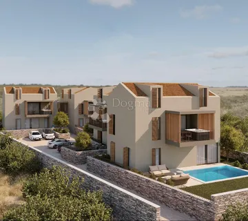 Građevinsko zemljište za 8 stanova POGLED MORE - Višnjan
