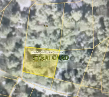 Stari grad zemljište 530m2 - Hvar