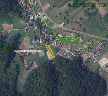 Građevinsko zemljište 2.151m² nadomak Krapinskih Toplica! - Klokovec, Krapinske Toplice