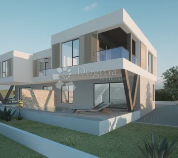 Vodice, moderni duplex 1, stan s bazenom S2 (P+1)