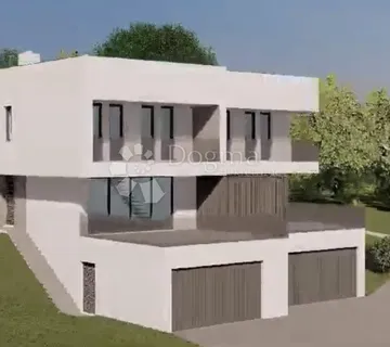 Dvojna vila moderne arhitektnonske izvedbe  - cover