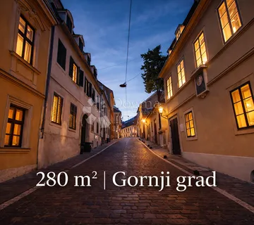 Investicijski projekt – 280 m² u srcu Gornjeg grada - cover