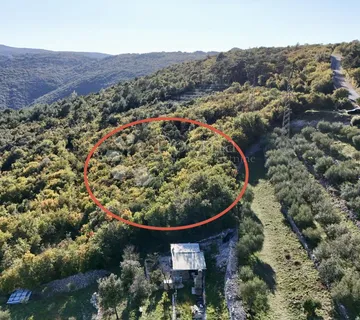RABAC,SAMO U PONUDI NAŠE AGENCIJE, poljoprivredno zemljište sa pogledom na more - Rabac, Labin