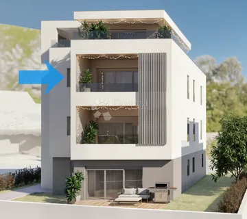Moderan stan 99 m² na 2. katu s 3 balkona i pogledom na zelenilo, Kaštel Stari novogradnja - Kaštel Stari, Kaštela