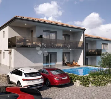 Apartman s bazenom i pogledom na more – Vrbnik - cover