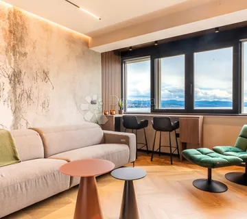 MODERAN STAN U CENTRU OPATIJE, 58m2, RADNA SOBA, 2PM, POGLED, OPTIKA, 50m DO MORA - cover