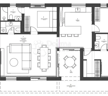 Ekskluzivni penthouse s krovnom terasom od 146 m² – Zaton - cover