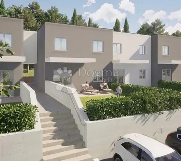 VIŠKOVO novogradnja, predivna kuća u nizu s okućnicom - cover