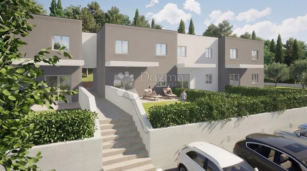 VIŠKOVO novogradnja, predivna kuća u nizu s okućnicom - cover