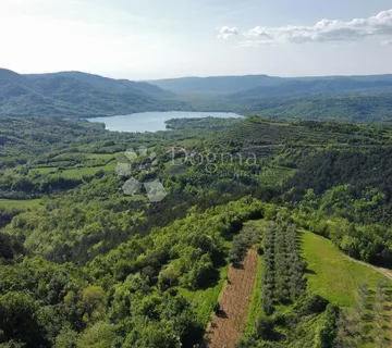 Grimalda - Istarska Toscana s pogledom na jezero - cover