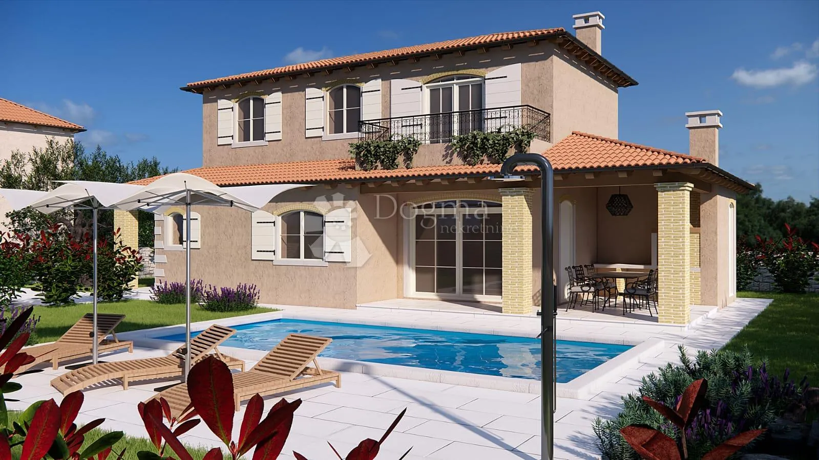 Autohtona kamena kuća s bazenom – spoj tradicije i luksuza - cover