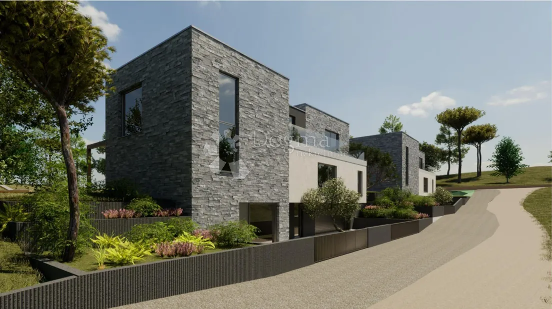 Prodaje se Zemljište s građevinskom dozvolom – Kanfanar, Istra - cover