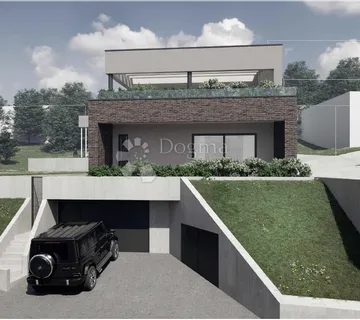 Luksuzni dvosoban stan s prostranom lođom i vrtom u urbanoj Vili u Črnomercu (S-1) - cover