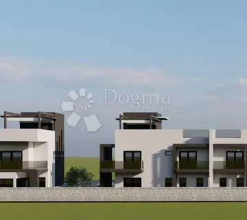 Moderna vila izvrsne vrijednosti u Sabunikama sa bazenom i pogledom na more- objekt A - cover