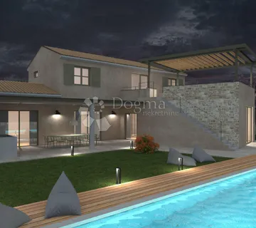 Vila s 4 spavaće sobe i pogledom na more – Svetvinčenat - cover