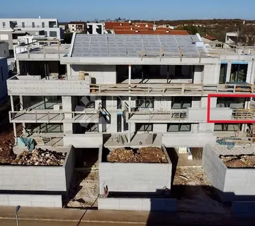 NAJPOŽELJNIJA NOVOGRADNJA U GRADU - STAN A-1-D, NA 1. KATU S POGLEDOM NA MORE - cover
