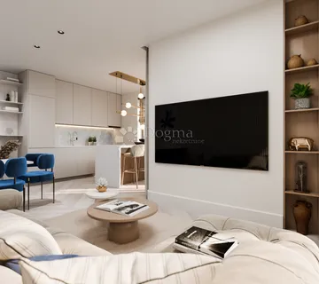 NOVOGRADNJA, JEDNOSOBAN STAN S POGLEDOM NA MORE  (P4-A4) - cover