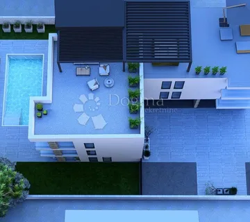 PETRČANE -  S4  DRUGI KAT S KROVNOM TERASOM I POGLEDOM NA MORE - cover