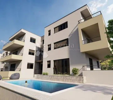 NA PRODAJU Građevinsko Zemljište s projektom u okolini Skradina –  4 objekta s ukupno 20 apartmana - cover