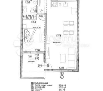 NOVOGRADNJA SEGET DONJI 51,46m2 - cover