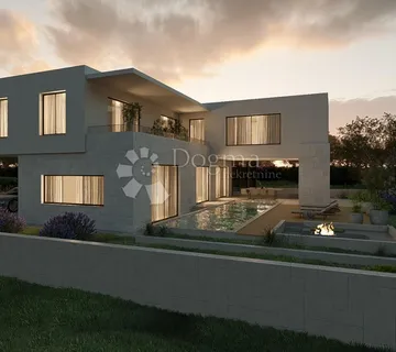 LUKSUZNA SMART VILA S WELLNESSOM I OTVORENIM POGLEDOM NA MORE - VODICE - cover