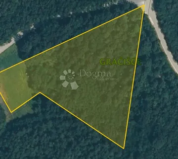 INVESTICIJSKA PRILIKA – Šumsko zemljište između dvije pristupne ceste na lokaciji Gračišće - cover