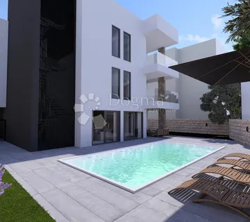 PETRČANE -  S1 PPRIZEMLJE S BAZENOM I VRTOM OD 140m2 - cover
