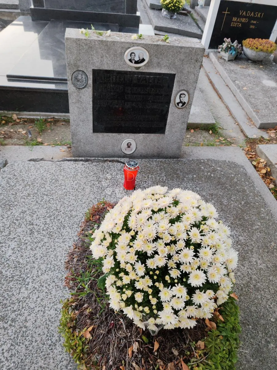 Dvostruka imitirana grobnica - Groblje Svete Ane, Osijek - cover