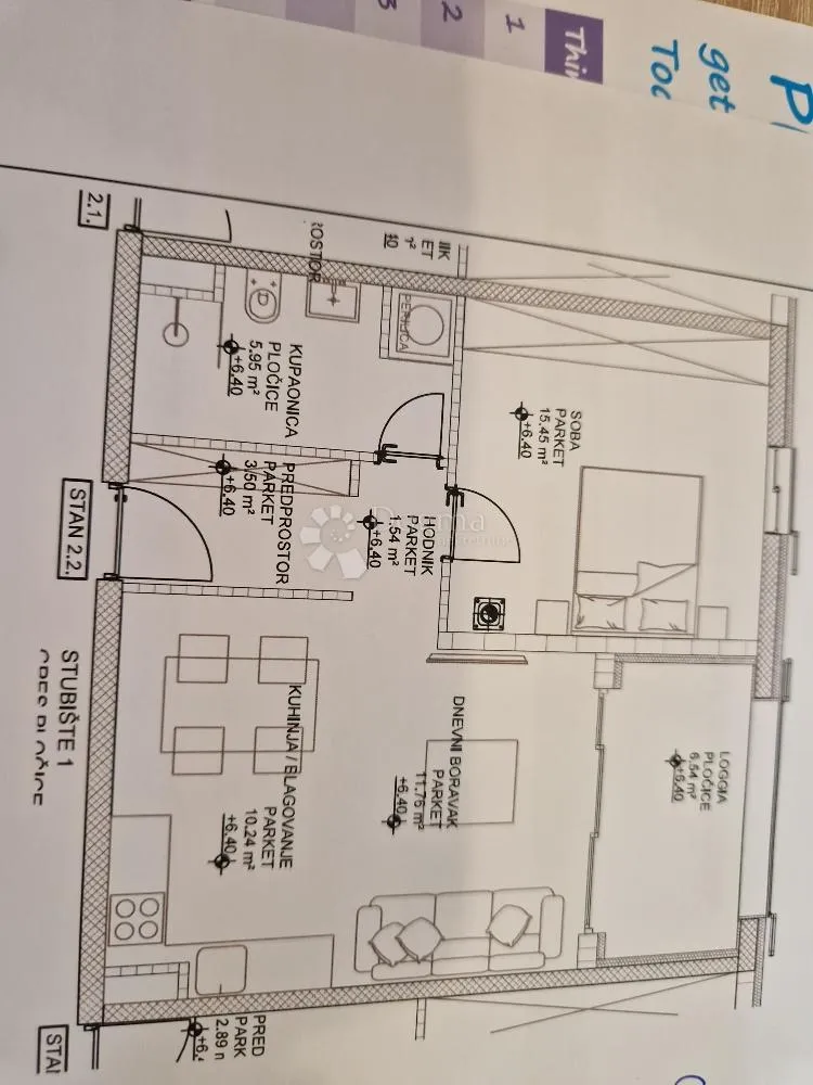 novogradnja u centru Cresa- stan 2.2. - cover