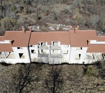 Pazin, prostrana kuća u roh-bau fazi sa ogromnom okućnicom - cover