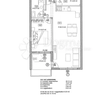 NOVOGRADNJA SEGET DONJI 51.19m2 - cover
